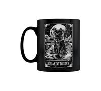 Deadly Tarot - Jólakötturinn The Yule Cat Black Mug