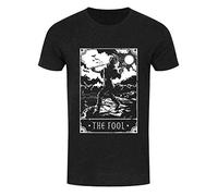 Deadly Tarot Men's - The Fool Heather Black T-Shirt