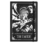 Deadly Tarot The Faerie A5 Hard Cover Notebook Black 14x21cm