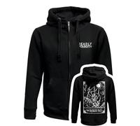 Deadly Tarot - The Hanged Man Black Zipped Hoodie