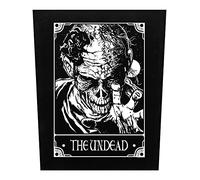 Deadly Tarot The Undead Backpatch Black 29.5x36cm