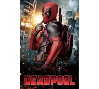 Deadpool 3 A4 Poster on Canvas - Movie Art Poster in Various Sizes for Living Room or Bedroom Ideas. Borderless Cult Film Images Classic Iconic 70s 80s 90s Vintage Retro Home Wall Decor Pictures Prin