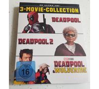Deadpool 3 Film Collection- 4K Ultra HD Blu Ray - New & Sealed German Import