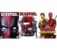 Deadpool 3 Film Collection DVD - Deadpool / Deadpool 2 / Deadpool & Wolverine DVD - Marvel's Deadpool 3 Film Collection DVD
