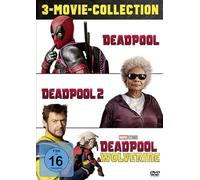 Deadpool 3-Movie-Collection (DVD) Reynolds Ryan Baccarin Morena Jackman Hugh