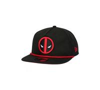 Deadpool 871544 Deadpool Logo Colorway Era Adjustable Golfer Rope Hat, Black