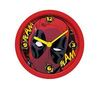Deadpool Alarm Clock (Blam Blam) 12cm Diameter - Official Merchandise, 5"