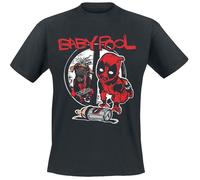 Deadpool Babypool - I need a drink T-Shirt black XXL