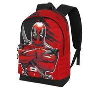 Deadpool Bad-Plus HS Backpack, Red, 30 x 44 cm, Capacity 23 L