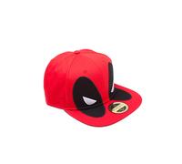 Deadpool - Big Face - Cap - red - Onesize - 100% Cotton,Cotton Onesize
