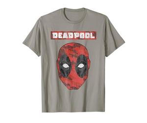 Deadpool Camo Head T-Shirt