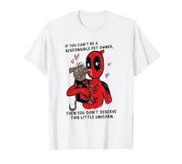 Deadpool Dogpool Doodle Lick T-Shirt