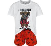 Deadpool Dogpool - I got that dog in me Pyjama white red XXL