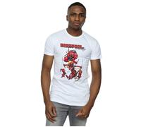 Deadpool Family T-Shirt Marvel White XXL