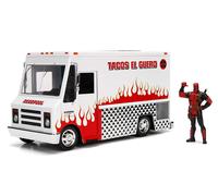 Jada JA99730 1:24 Taco Truck and Deadpool Figure, Multi