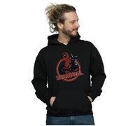 Deadpool Gun Finger Hoodie Marvel Black XL