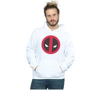 Deadpool Large Clean Logo Hoodie Marvel White M