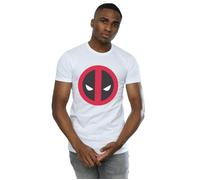 Deadpool Large Clean Logo T-Shirt Marvel White XXL