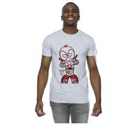 Deadpool Love Beam Line T-Shirt Marvel Grey 4XL