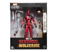 Marvel Legends Series Dogpool and Deadpool, Marvel Studios' Deadpool & Wolverine Film Collectible 15-cm Action Figure Gift