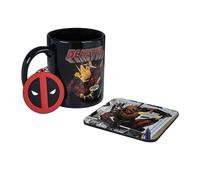 Deadpool Merc Goals Mug and Coaster Set