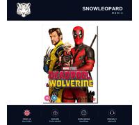 DEADPOOL PART 3 AND WOLVERINE DVD 3rd MOVIE THIRD FILM RYAN REYNOLD HUGH JACKMAN