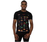 Deadpool Retro Game T-Shirt Marvel Black S