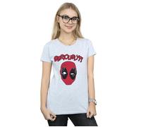 Deadpool Seriously Cotton T-Shirt Marvel Grey XL