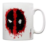 Deadpool Splat Mug in Off-White Deadpool Off-White