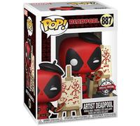 Deadpool Ss French Painter Exclusive Pop Marvel #887 Vinyl Figure Funko
