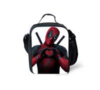 Deadpool Student Insulated Messenger Lunch Bag