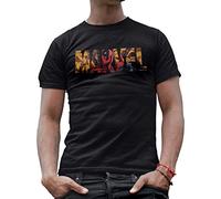 Deadpool Taco Logo Funny Humor Pun Avengers X-Men Dead Pool Graphic Men's Adult T-Shirt Tee Apparel (Black, Medium)