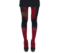 Deadpool Tights black-red-white one size