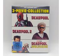 Deadpool Trilogy 4K Ultra-HD Blu Ray New Factory Sealed Wolverine Marvel Box Set