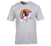 Deadpool Unicorn Heather Grey Medium
