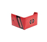 Deadpool Wallet Deadpool face logo new Official Marvel Red Trifold
