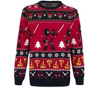 Deadpool Wish You A Deadpool Christmas Christmas jumper multicolour XXL
