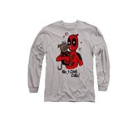 Marvel Wolverine Deadpool Dogpool No.1 Dog Dad T Shirt, Heather Grey, M