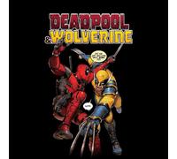 Deadpool & Wolverine Fight Unisex T-Shirt - Black - 3XL