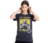Deadpool Wolverine Holy Snikt Wolverine Ladies T Shirt, Deep Navy, XX-Large