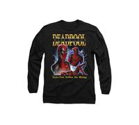 DEADPOOL & WOLVERINE HUNGY WADE DEADPOOL BOOTLEG Long Sleeve T-Shirt, Black Marvel Black S
