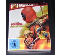 Deadpool & Wolverine Limited steelbook Edition 4K blu ray+blu ray New & Original