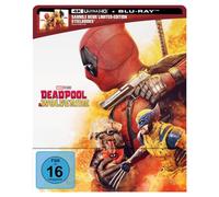 Deadpool & Wolverine Steelbook 2 Disc (4k Ultra & Blu ray) Brand New Sealed