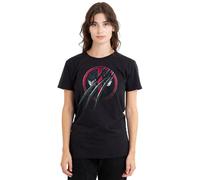 Deadpool Wolverine Wolverine Claws Ladies T Shirt, Black, Small