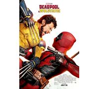 Deadpooll and Wolverine Movie Poster 2024 (A4)