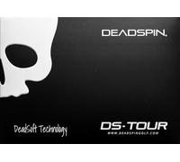 Deadspin Golf - DS Tour Golf Balls - Premium 3 Piece Matte Urethane Golf Balls - DeadSoft Core - 75% Compression - 316 Dimple Pattern - Matte Black - 12 Count