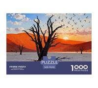 Deadvlei Dead Trees Wooden Jigsaw Puzzle Waterproof 1000 Piece Puzzles for Adults Gifts Impossible Educational Games