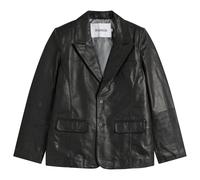 Deadwood Men's Stanley Leather Blazer Black Medium