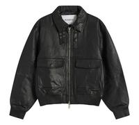 Deadwood Men's Wingman Leather Bomber Black 2XL