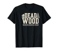 Deadwood South Dakota Bold Vintage Travel Souvenir T-Shirt